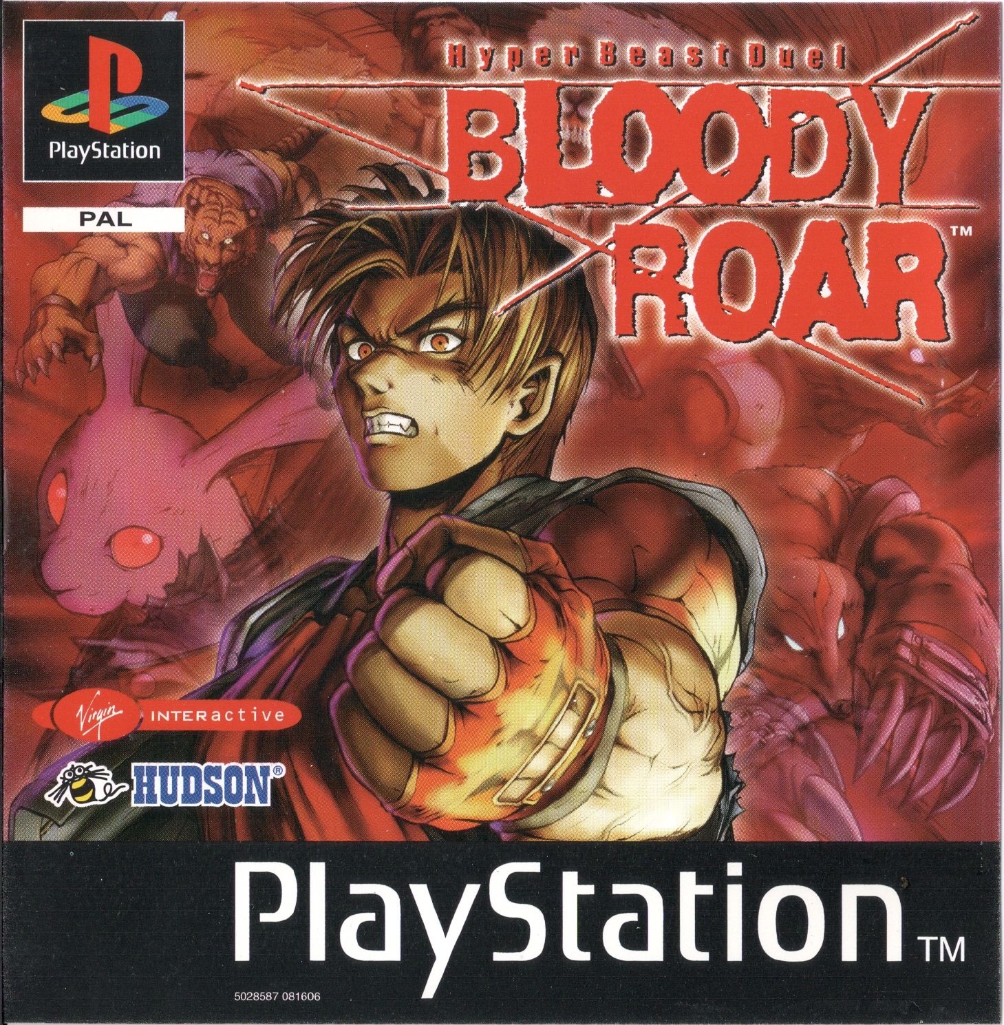 Portada de Bloody Roar · EU