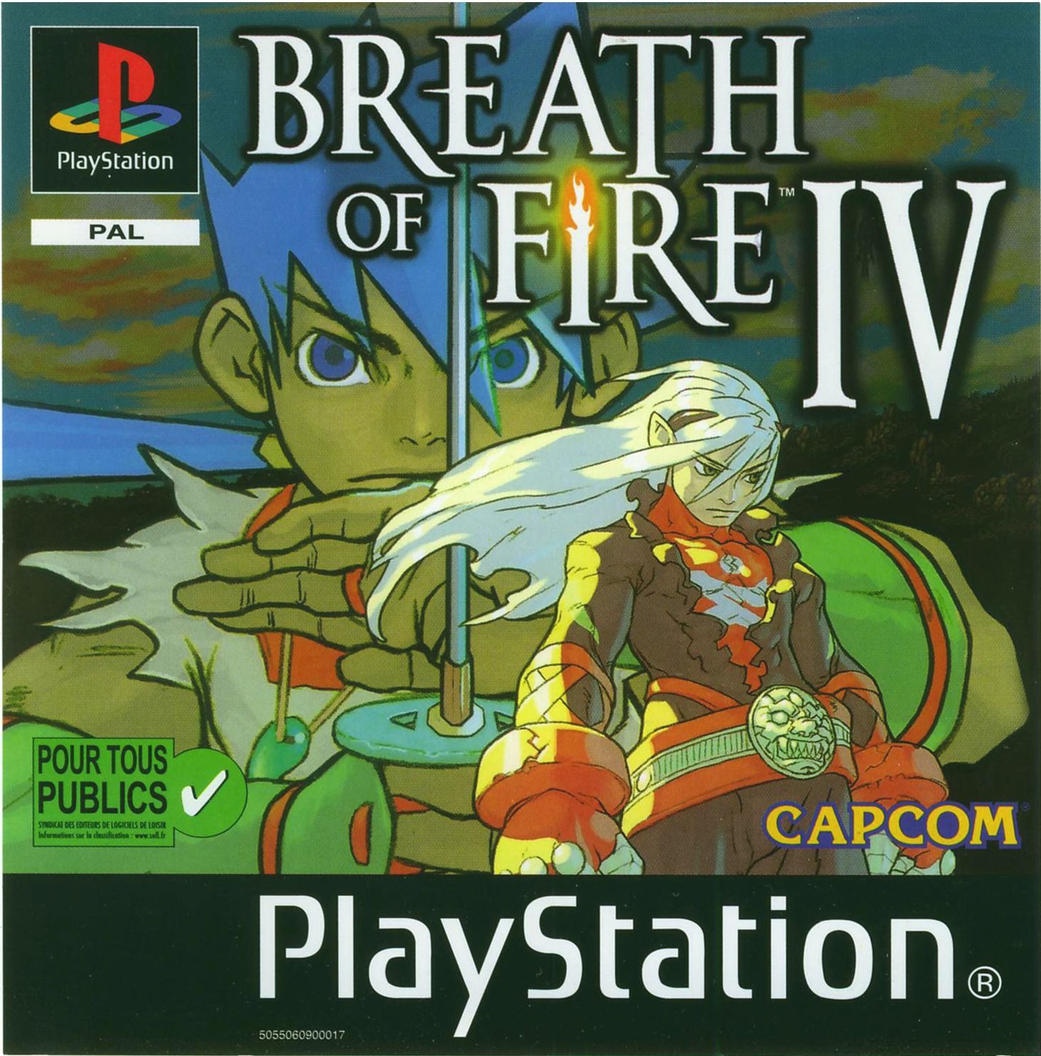 Portada de Breath of Fire IV · FR