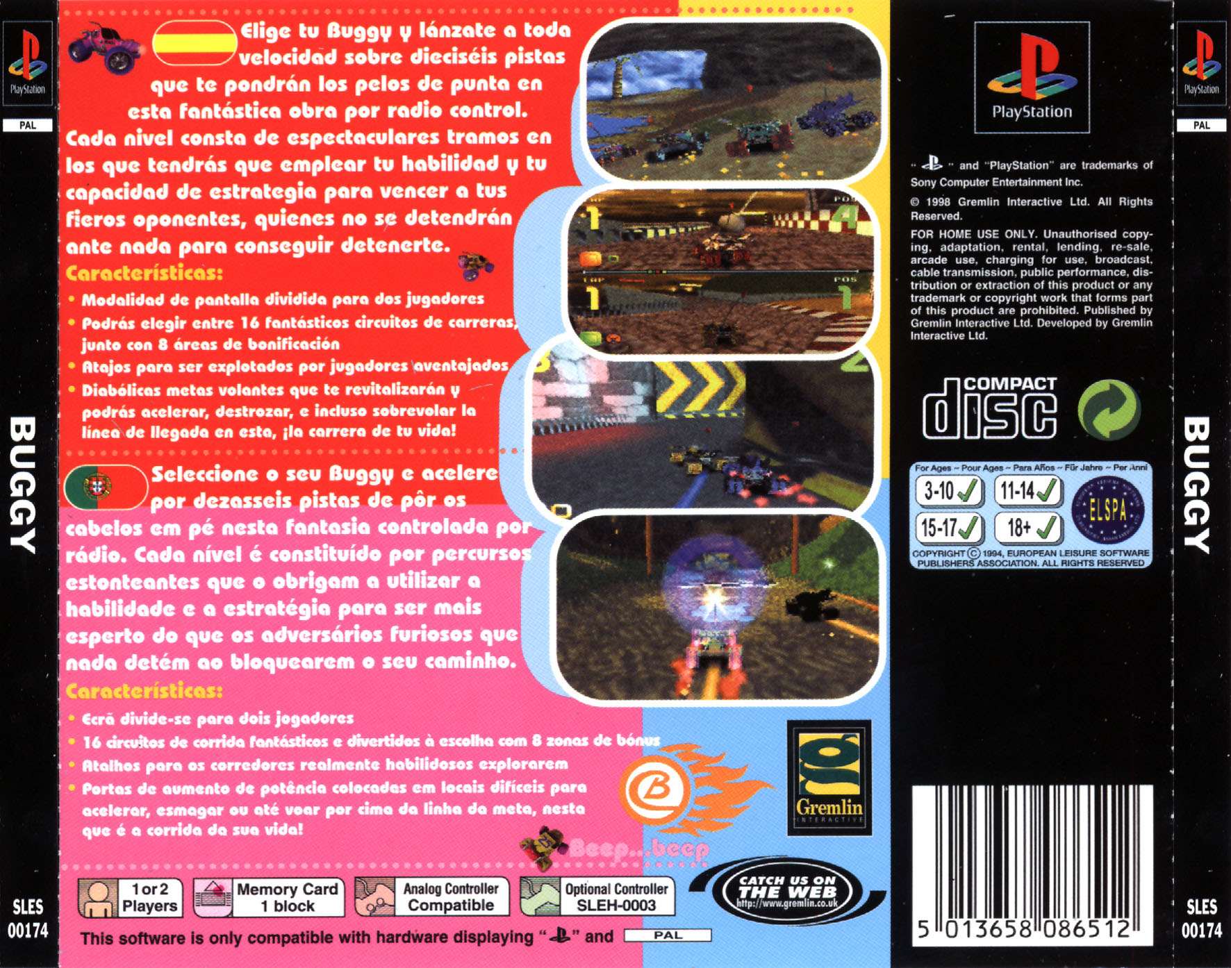 Contraportada de Buggy · EU
