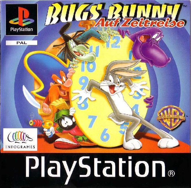 Portada de Bugs Bunny Lost in Time · DE