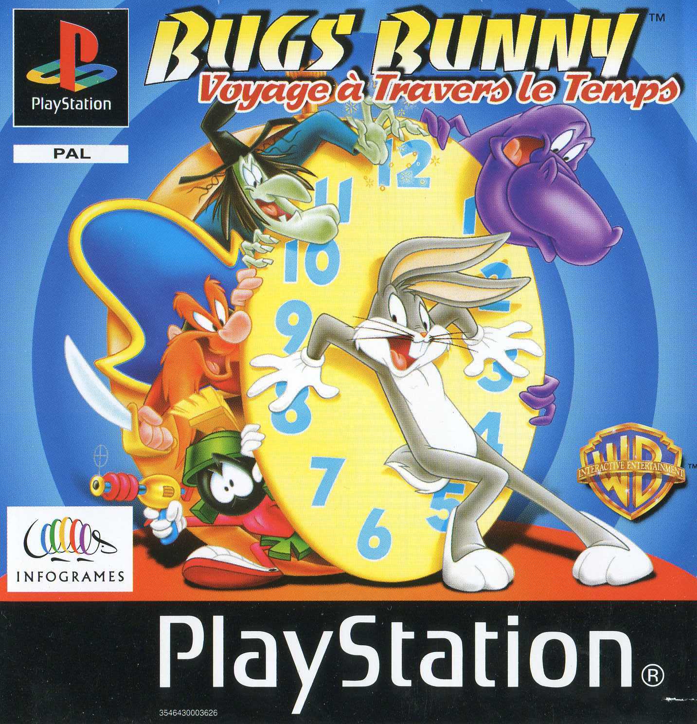Portada de Bugs Bunny Lost in Time · FR
