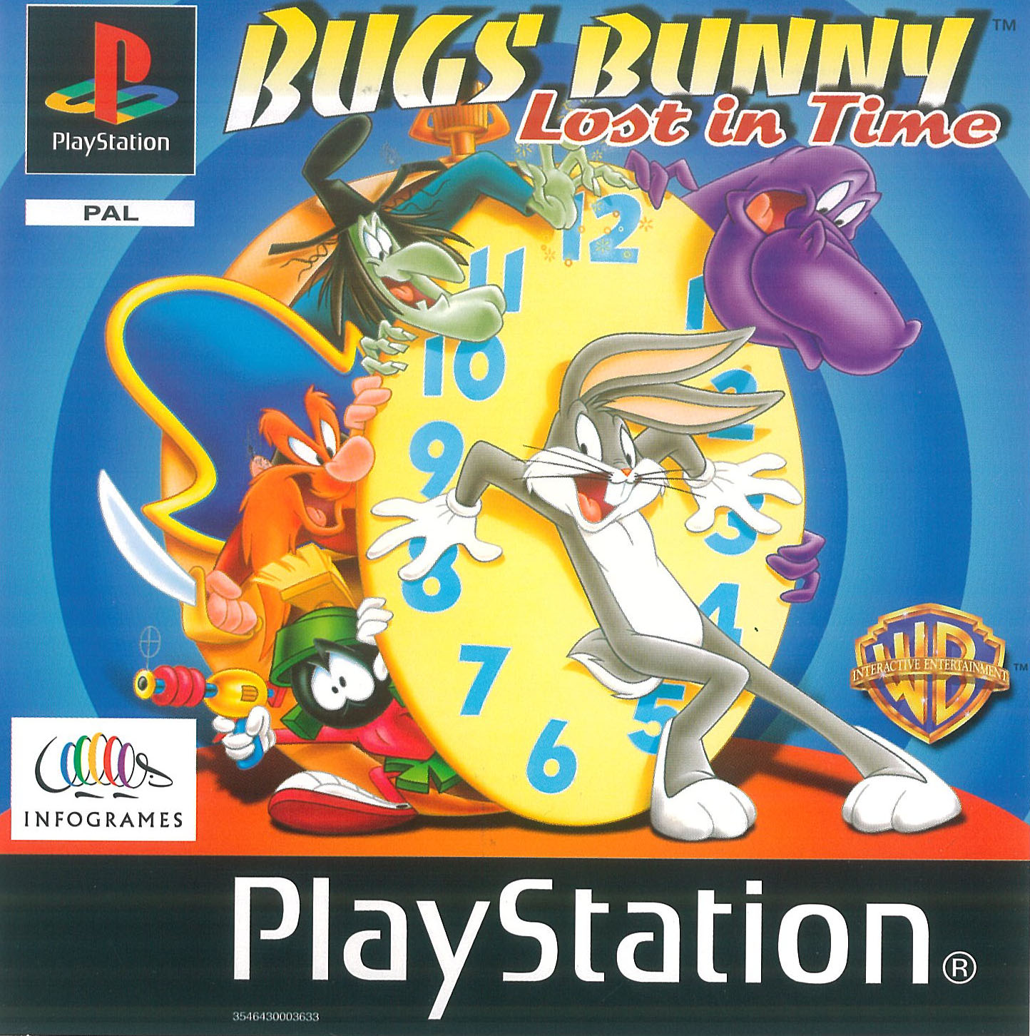 Portada de Bugs Bunny Lost in Time · GB