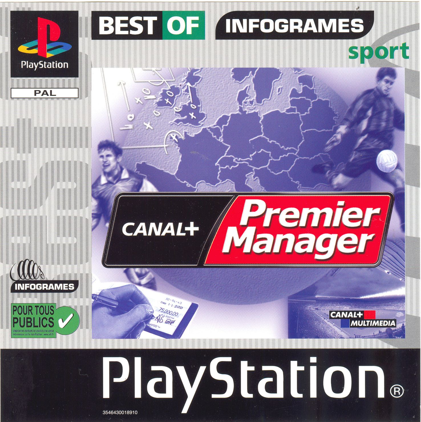 Portada de Canal+ Premier Manager · FR
