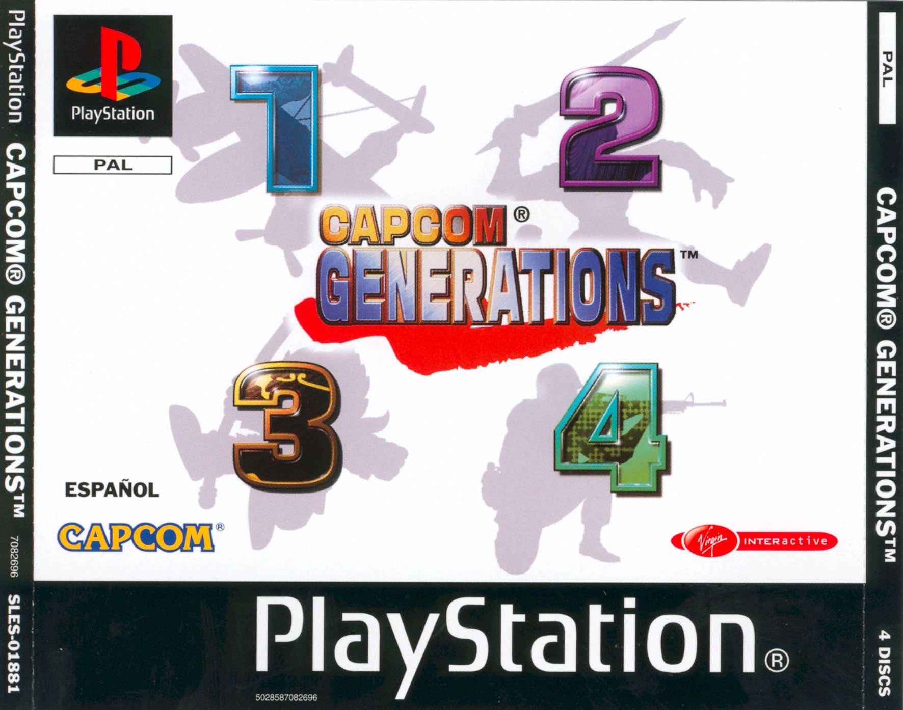 Portada de Capcom Generations · ES