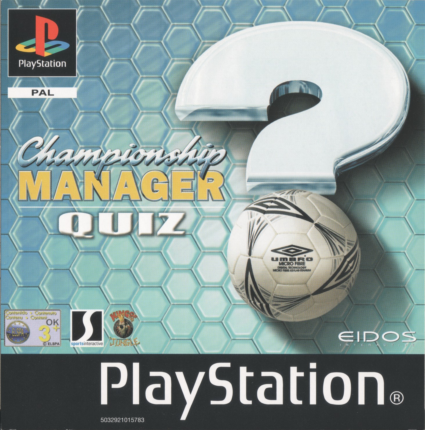 Portada de Championship Manager Quiz · EU