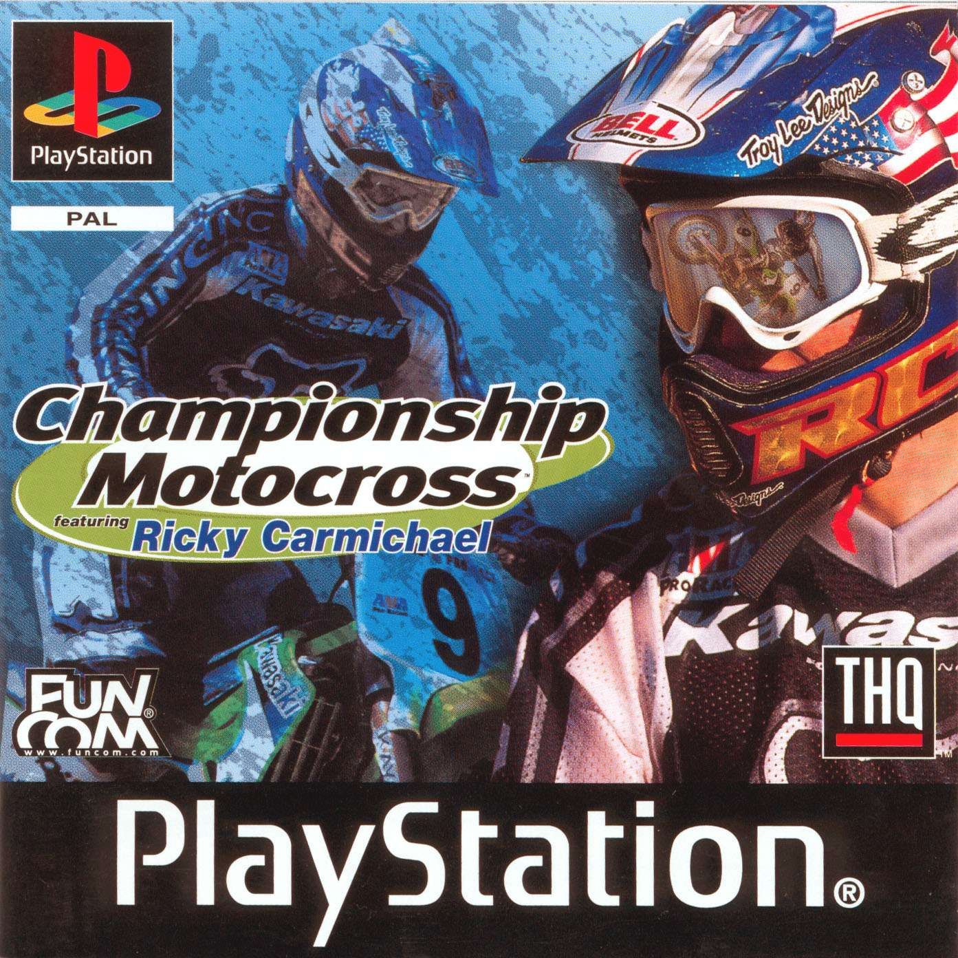 Portada de Championship Motocross featuring Ricky Carmichael · EU
