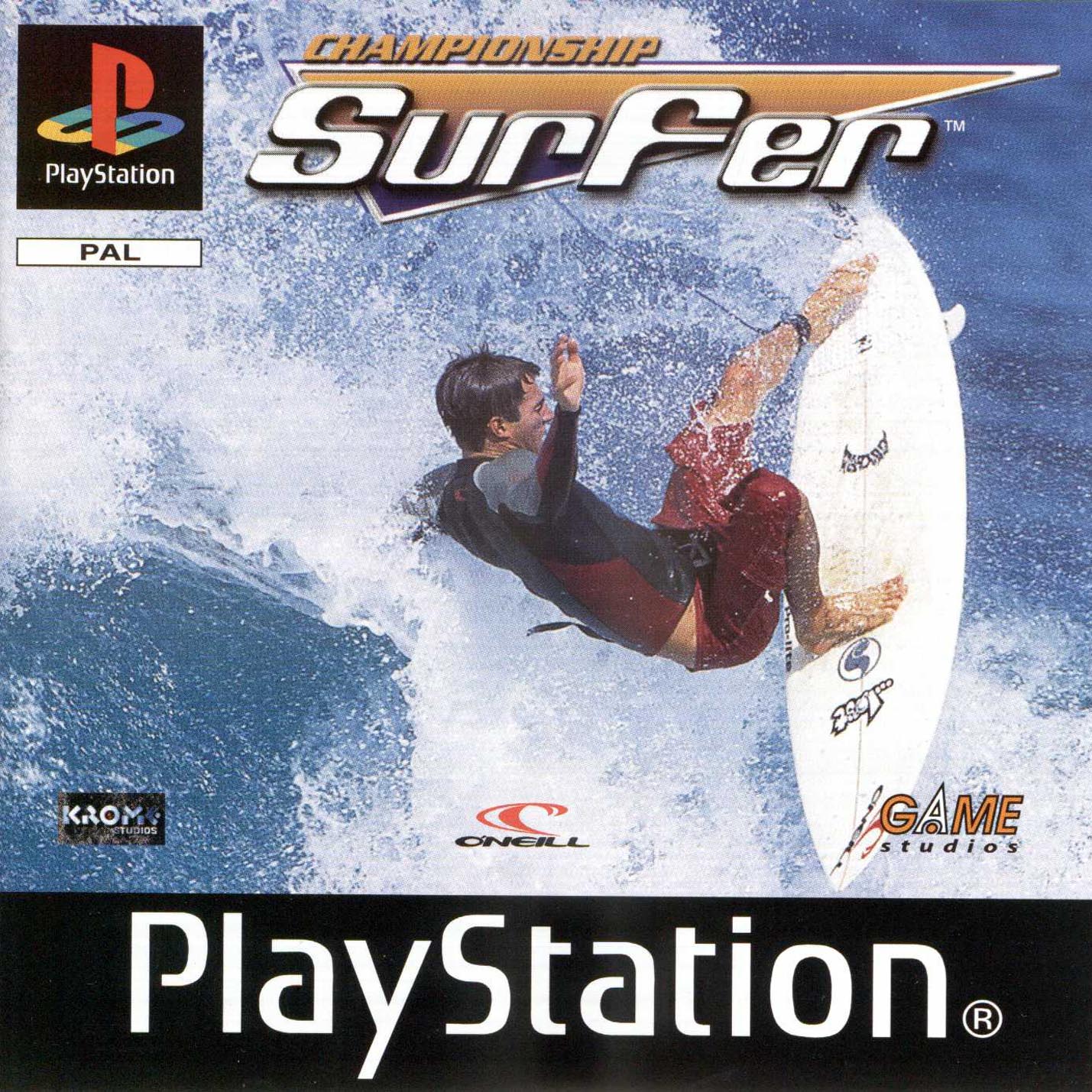 Portada de Championship Surfer · EU