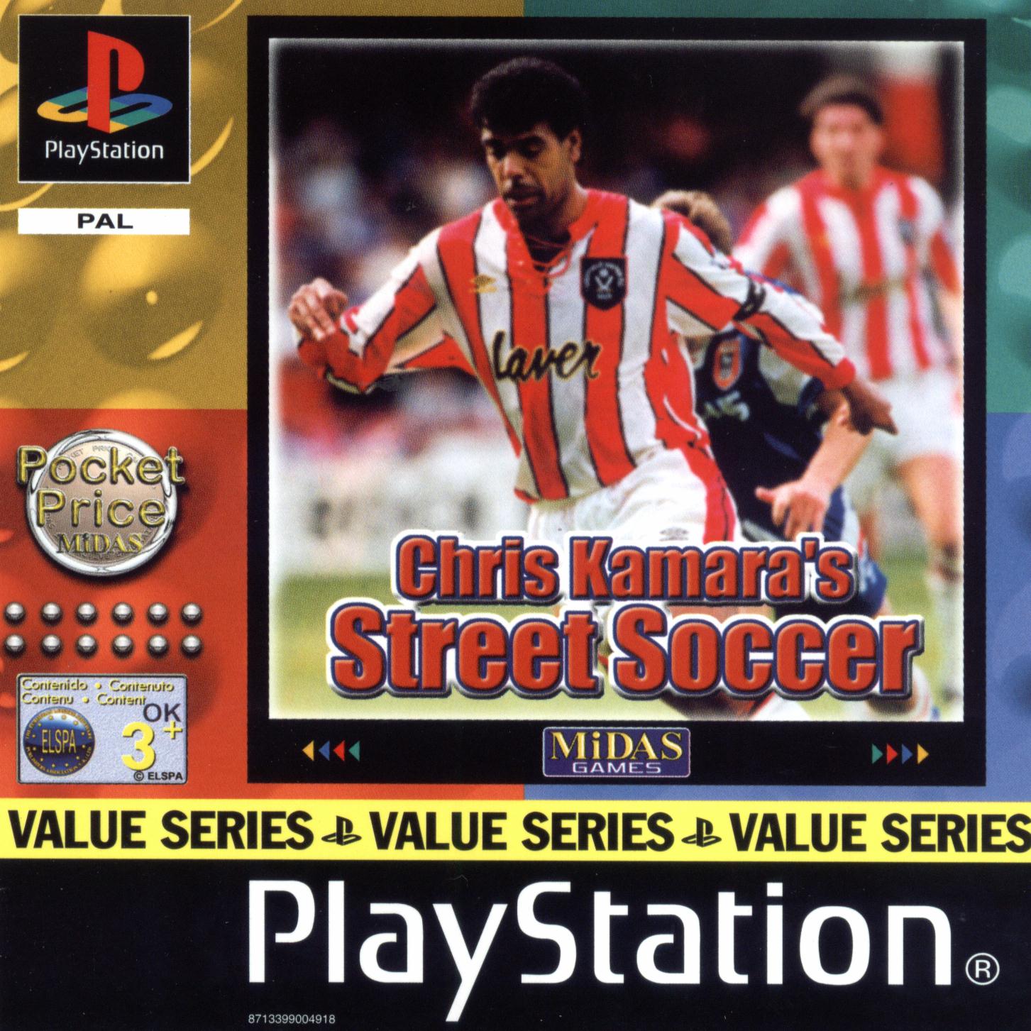 Portada de Chris Kamara's Street Soccer · EU