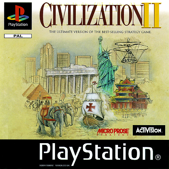 Portada de Civilization II · EU