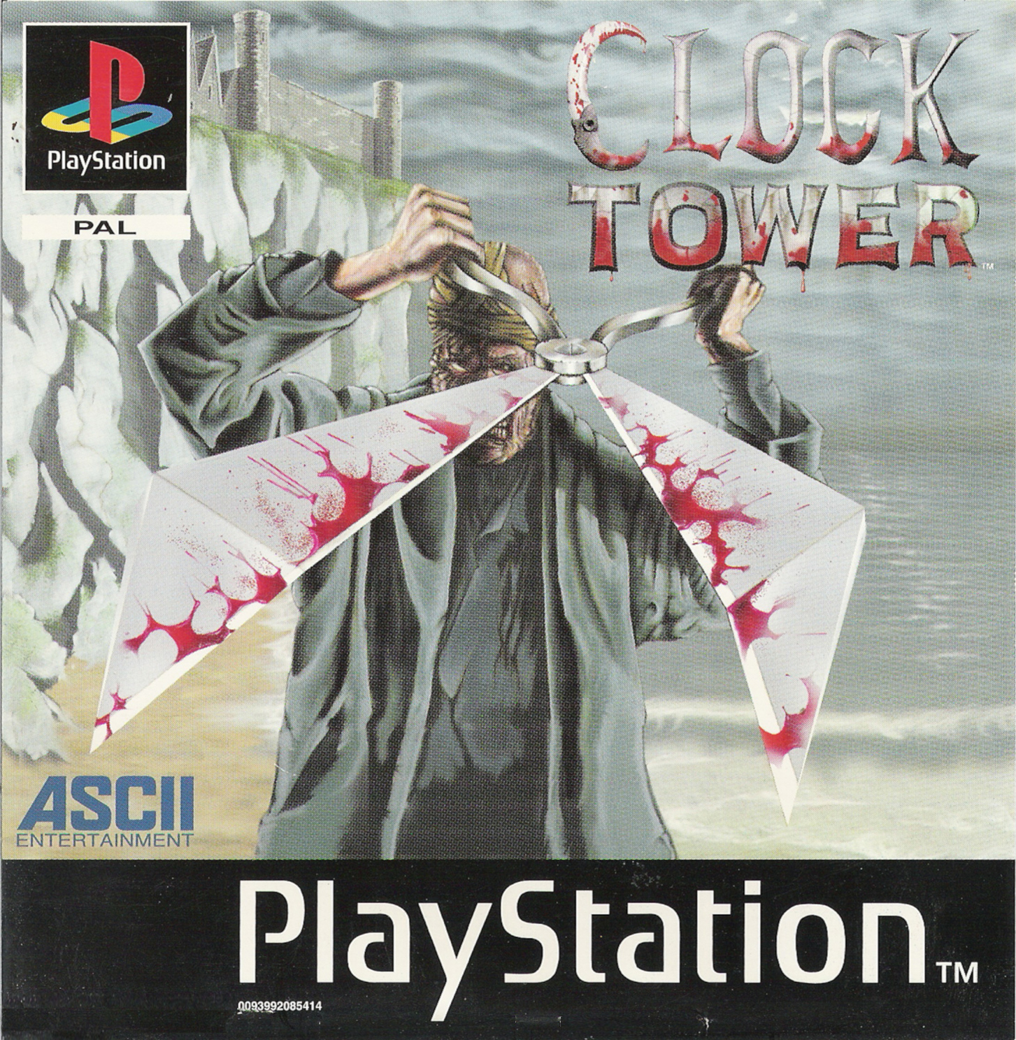 Portada de Clock Tower · PAL Europa