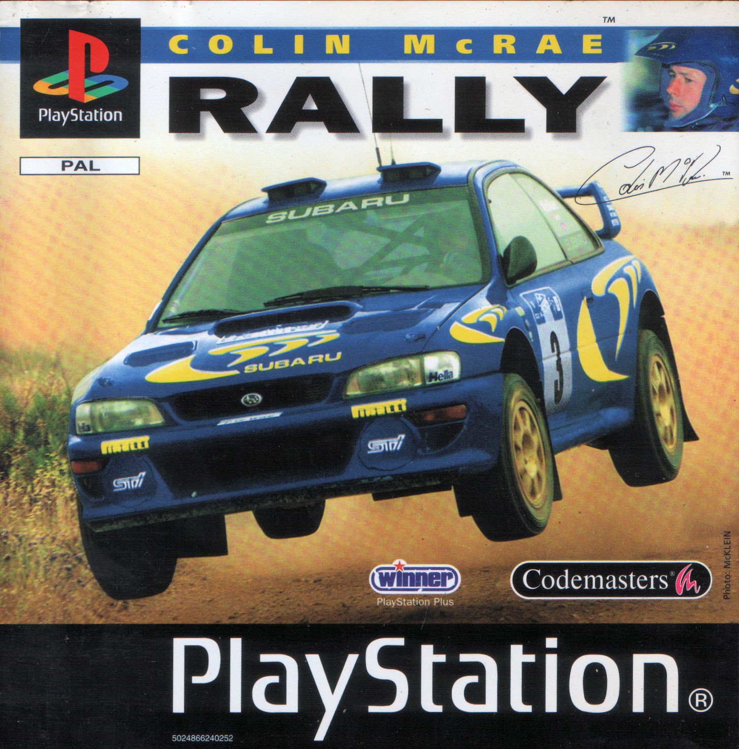 Portada de Colin McRae Rally · EU