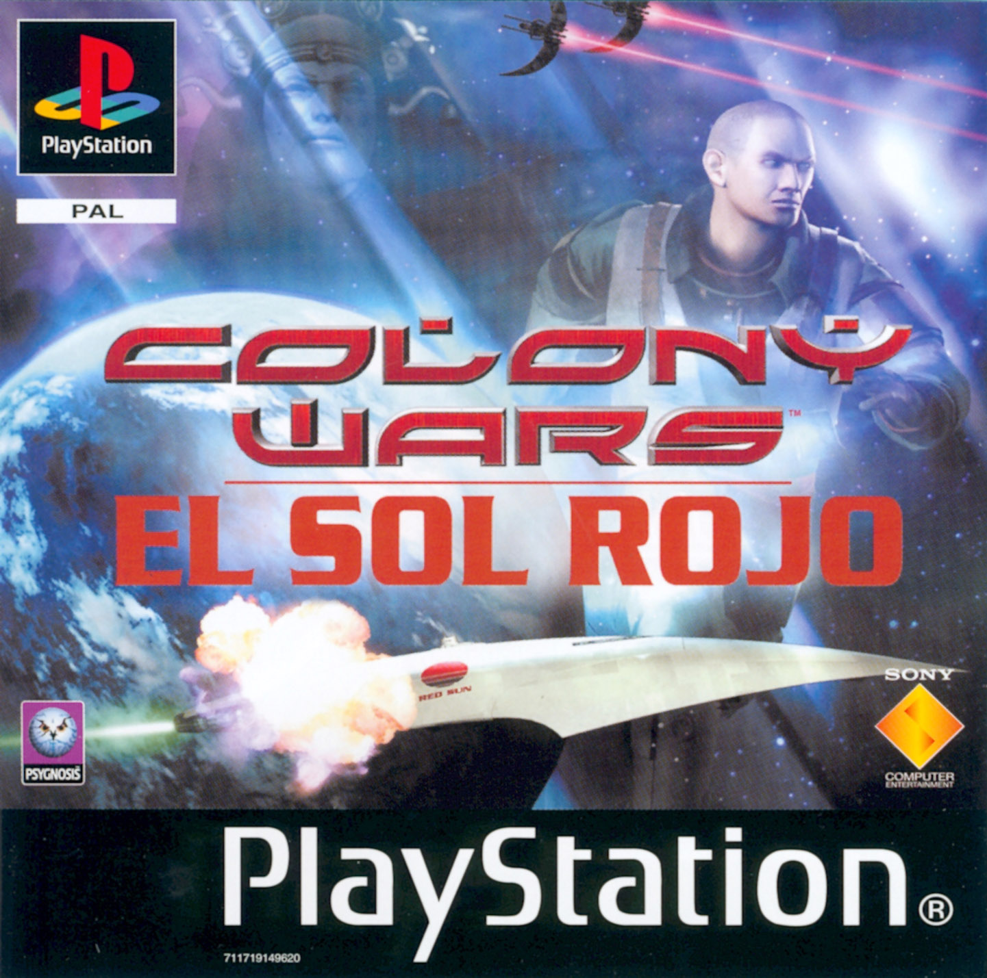 Portada de Colony Wars - El Sol Rojo · PAL España