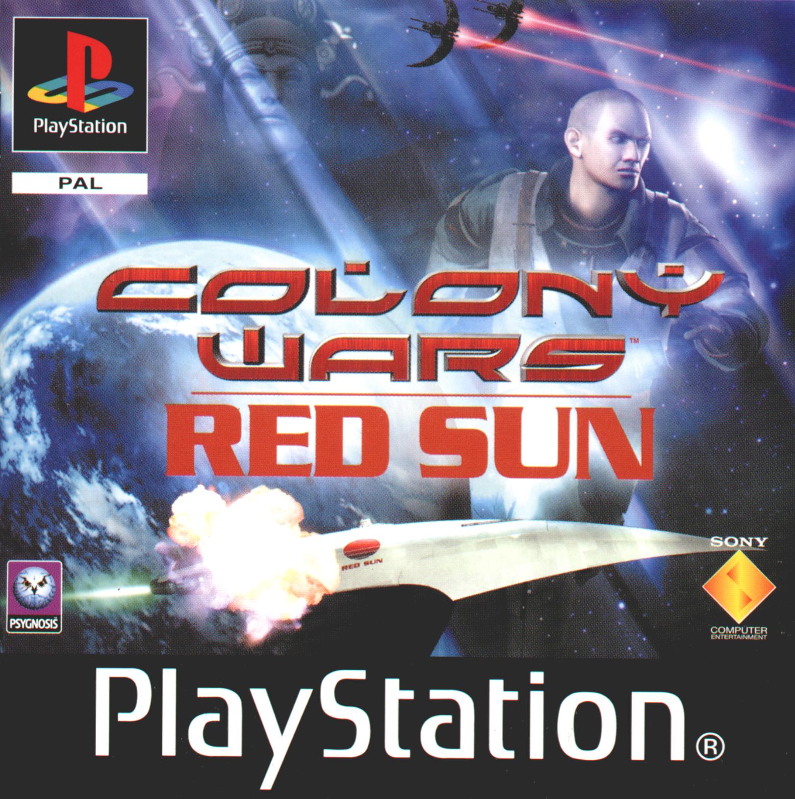 Portada de Colony Wars - Red Sun · PAL Europa