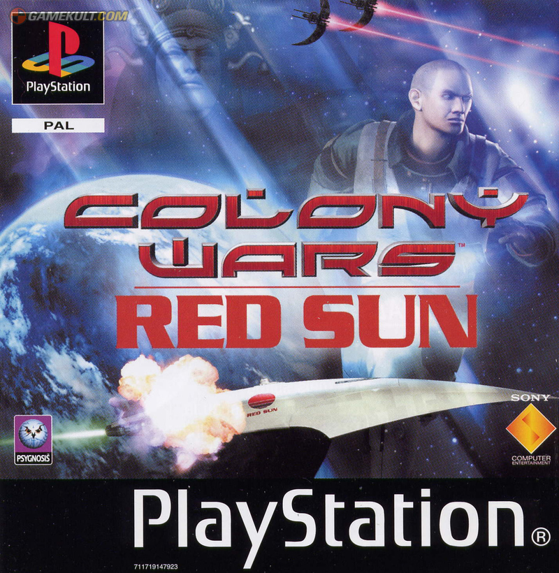 Portada de Colony Wars - Red Sun · PAL Francia