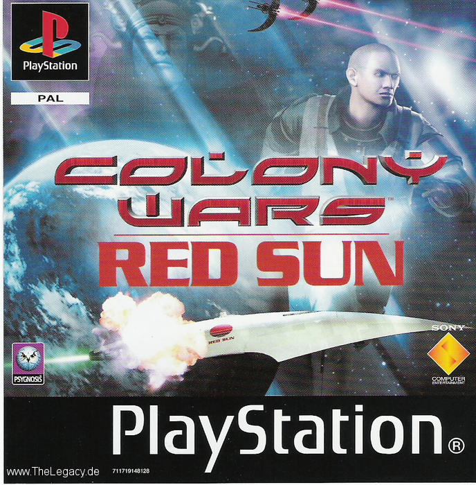 Portada de Colony Wars - Red Sun · PAL Alemania
