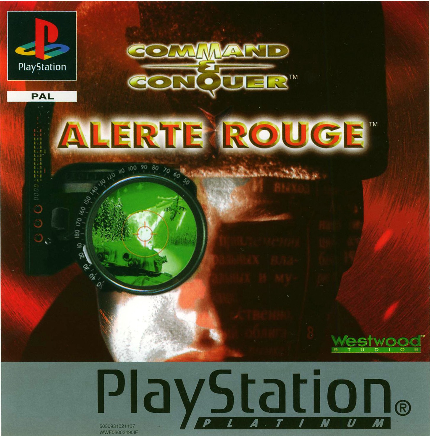 Portada · Platinum de Command & Conquer - Alerte Rouge · FR