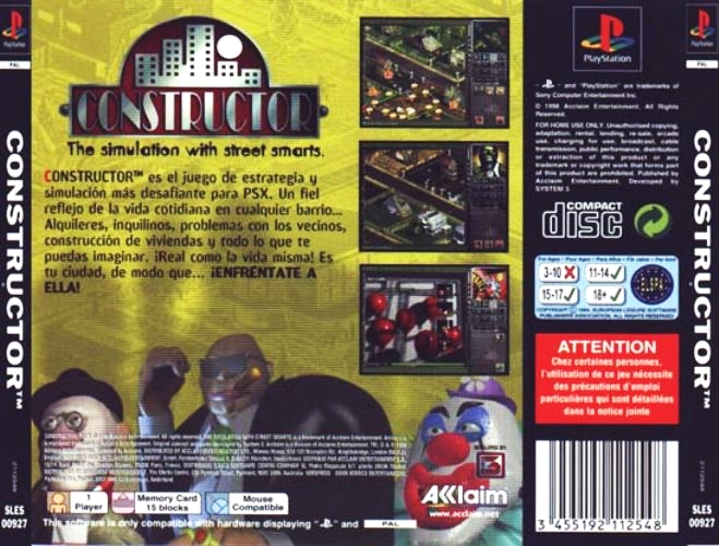 Contraportada de Constructor · ES