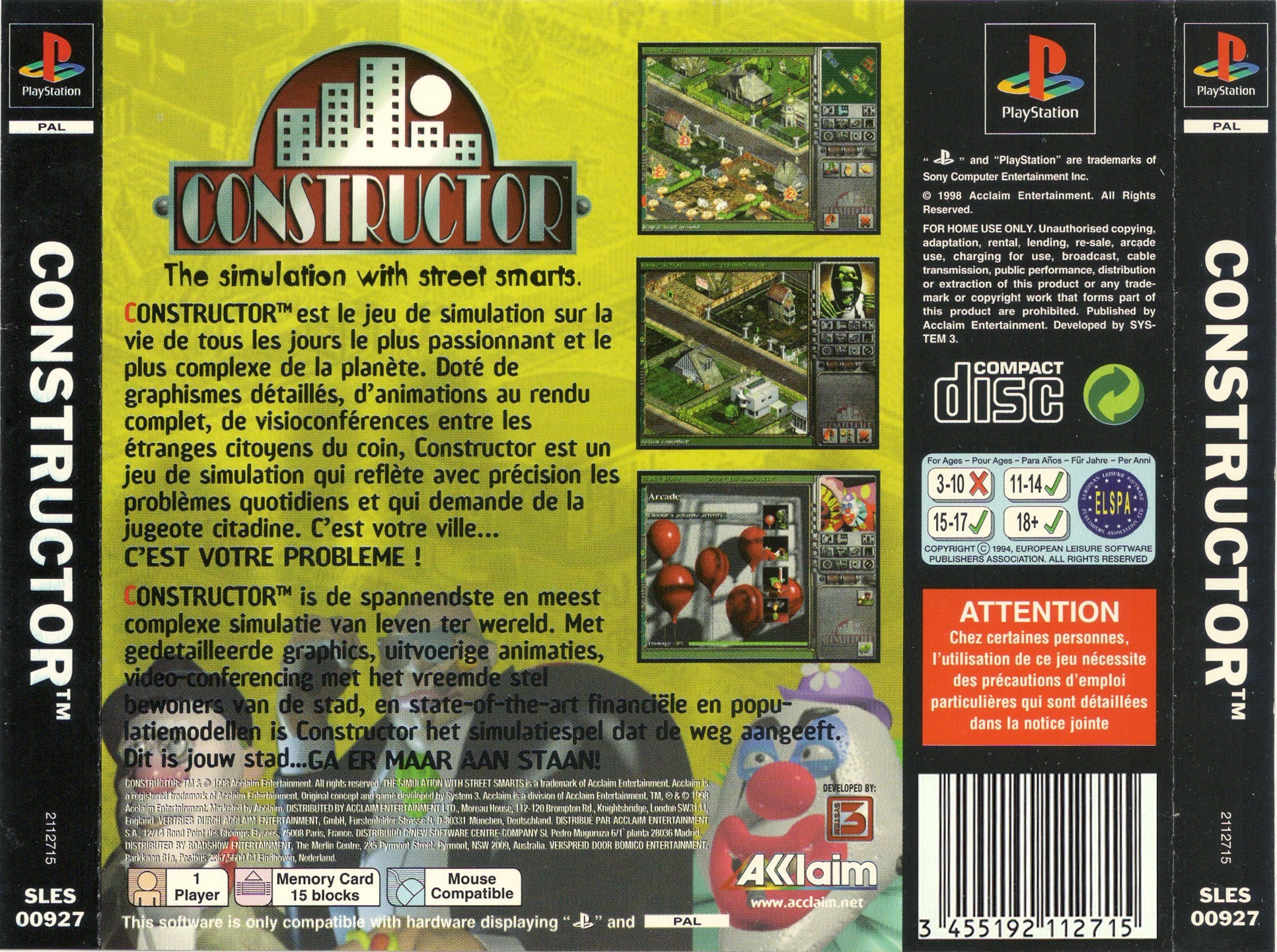 Contraportada de Constructor · FR