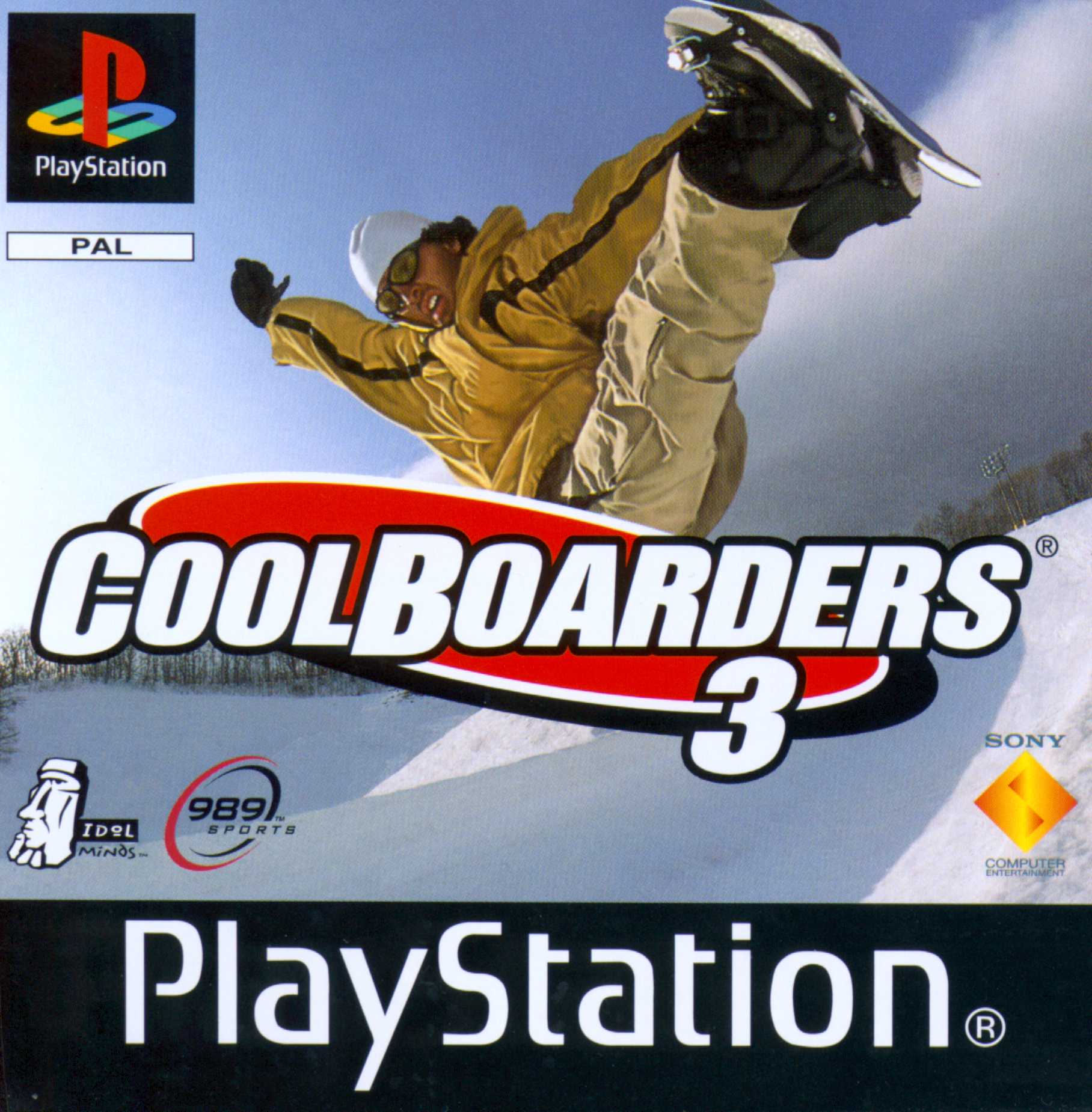 Portada de Cool Boarders 3 · EU