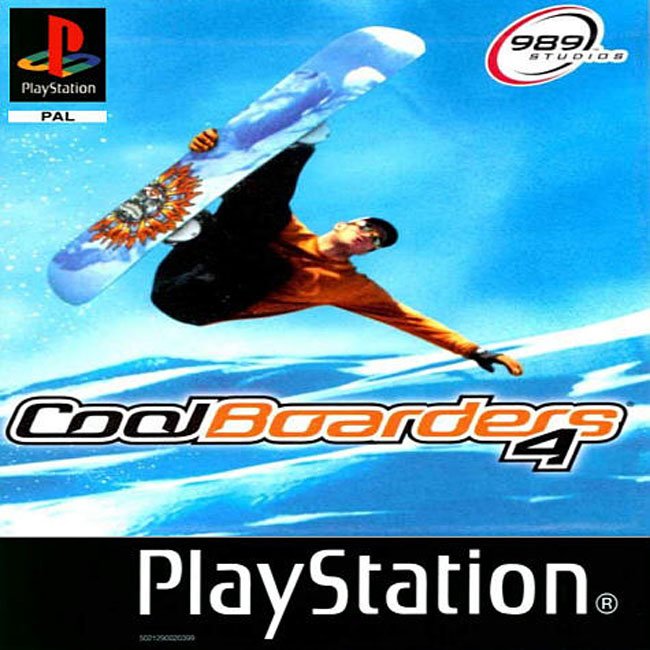 Portada de Cool Boarders 4 · PAL Europa