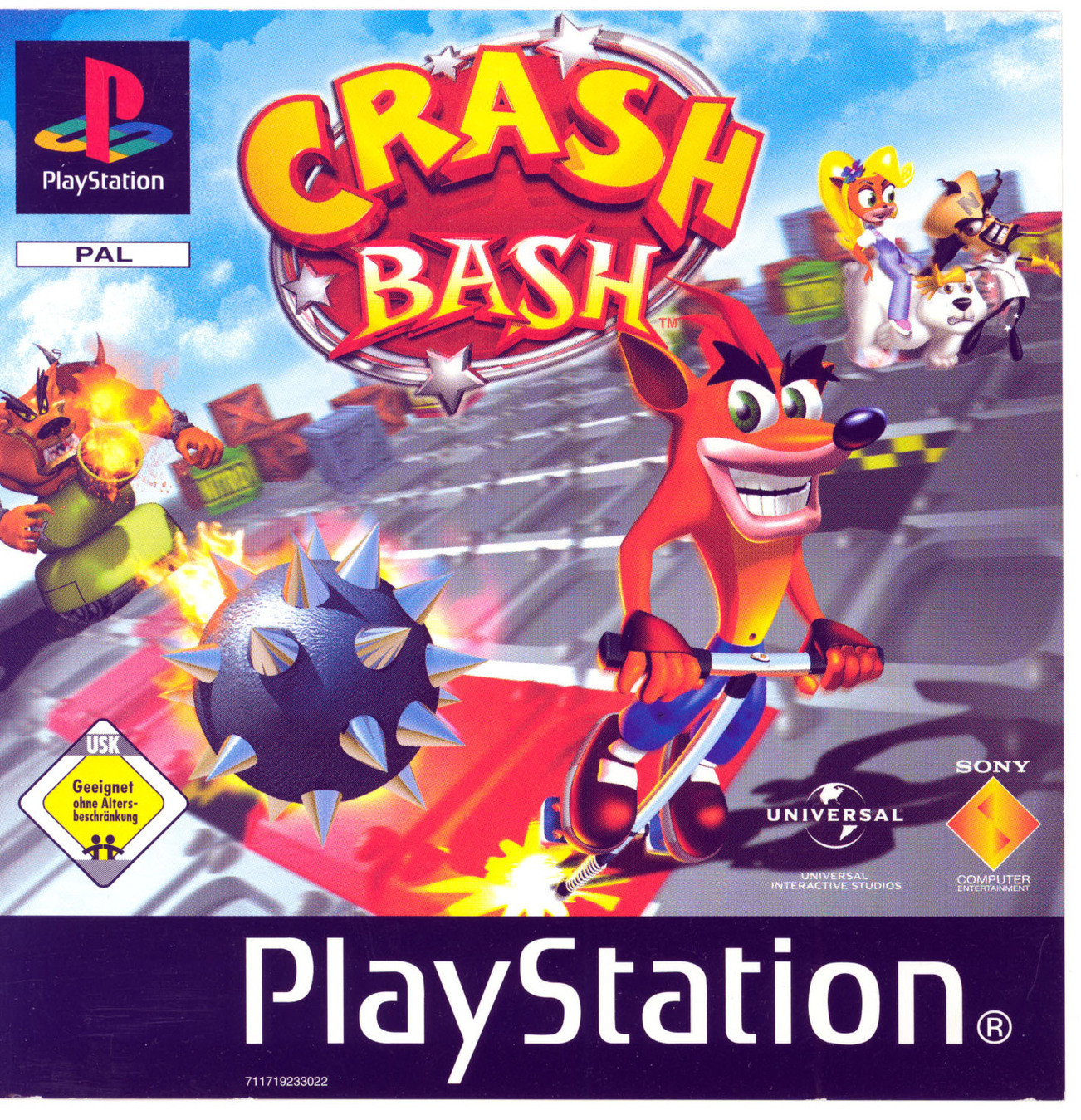 Portada de Crash Bash · EU