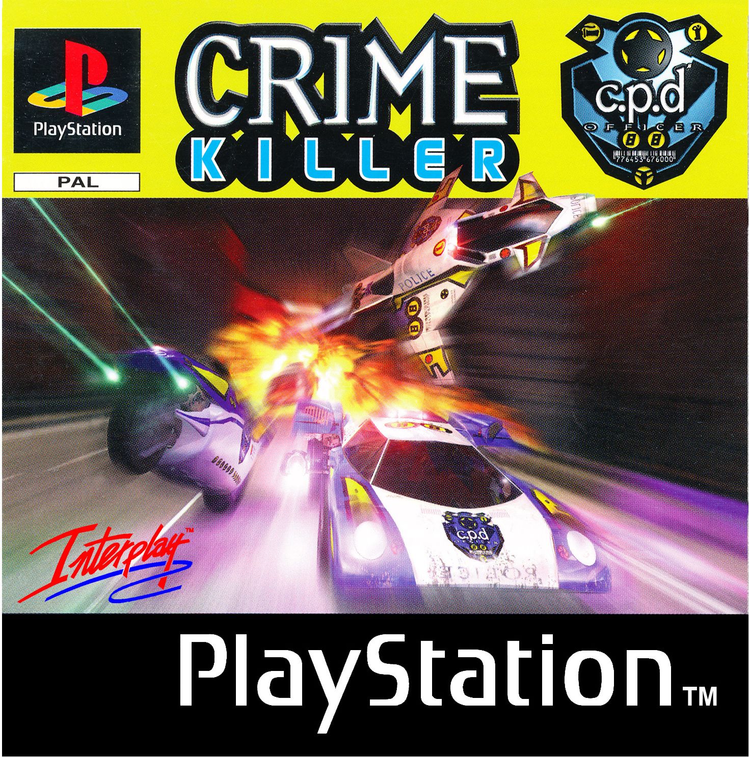 Portada de Crime Killer · PAL Europa