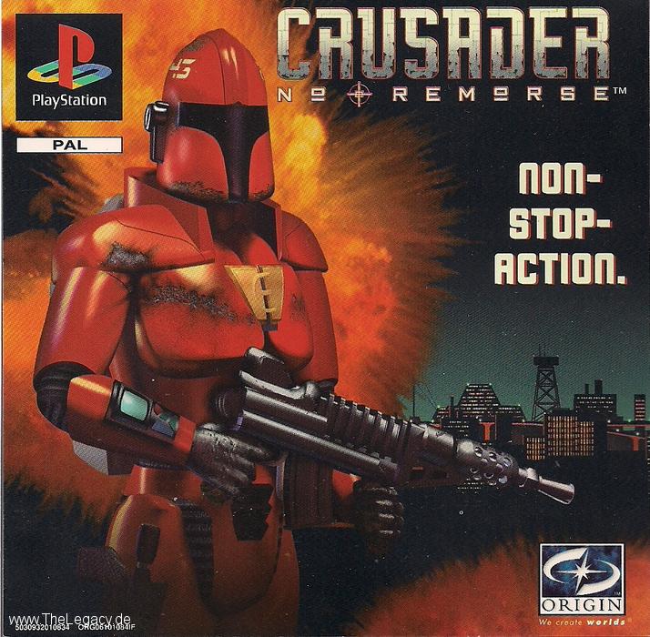 Portada de Crusader no remorse · PAL Alemania