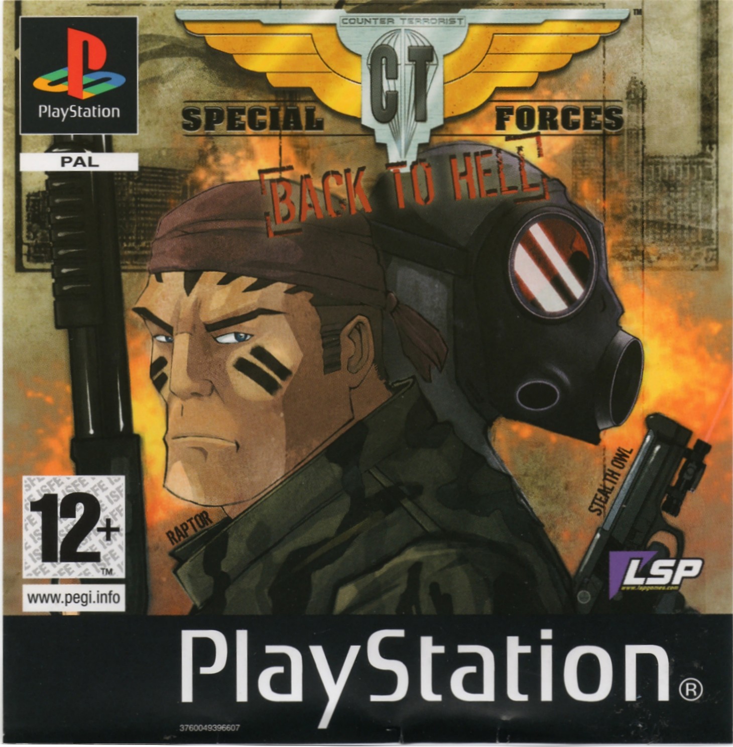 Portada de CT Special Forces Back to Hell · FR