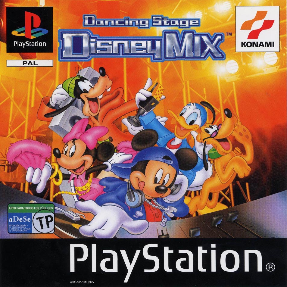 Portada de Dancing Stage Disney Mix · EU