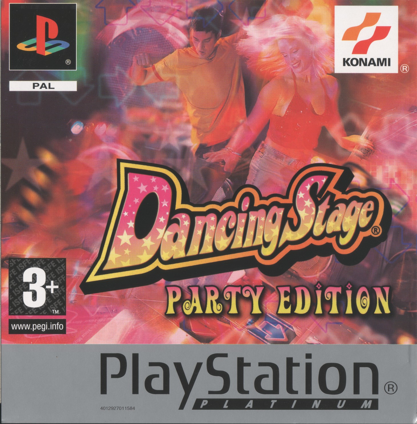 Portada · Platinum de Dancing Stage Party Edition · EU