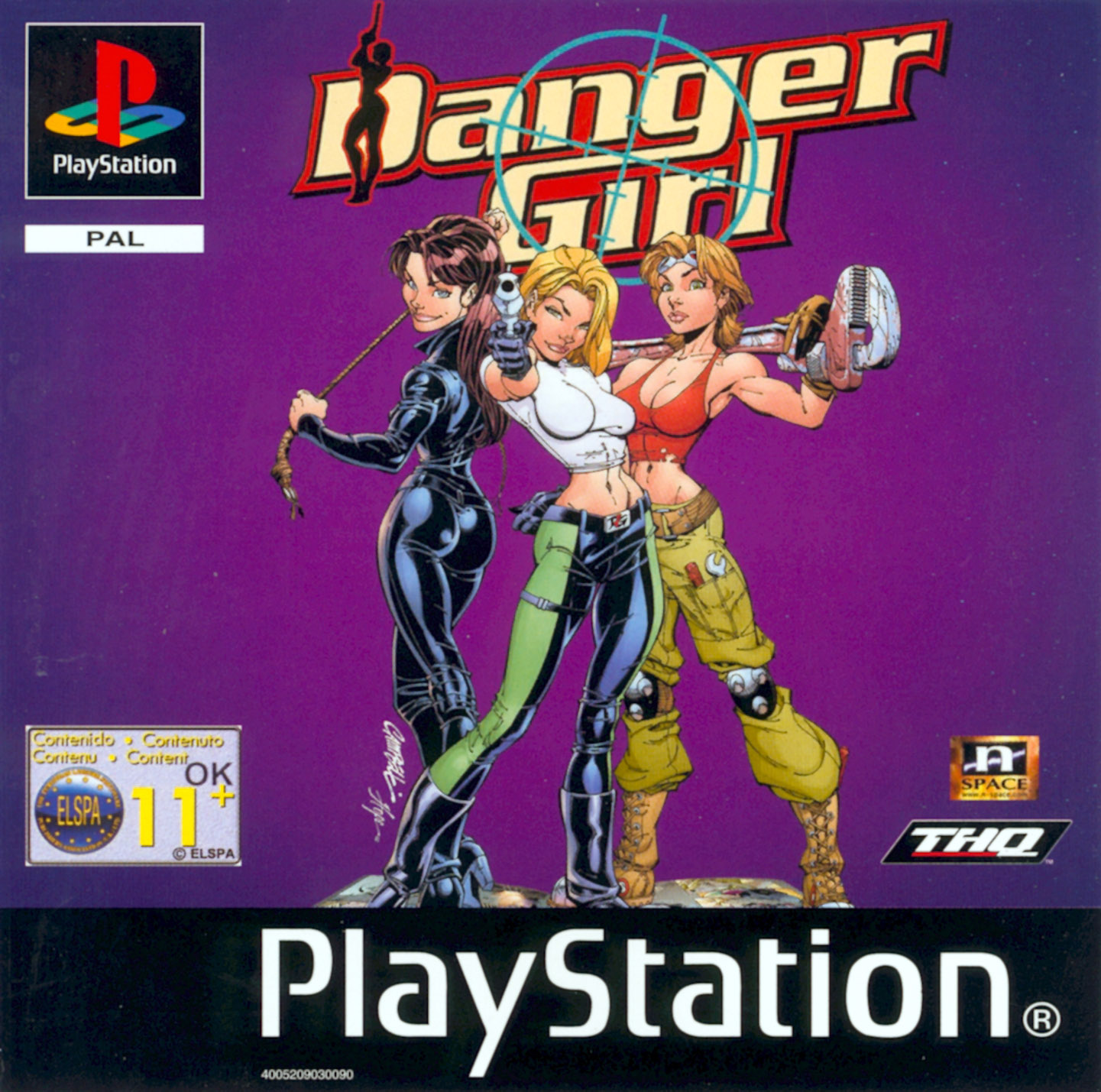 Portada de Danger Girl · PAL Europa
