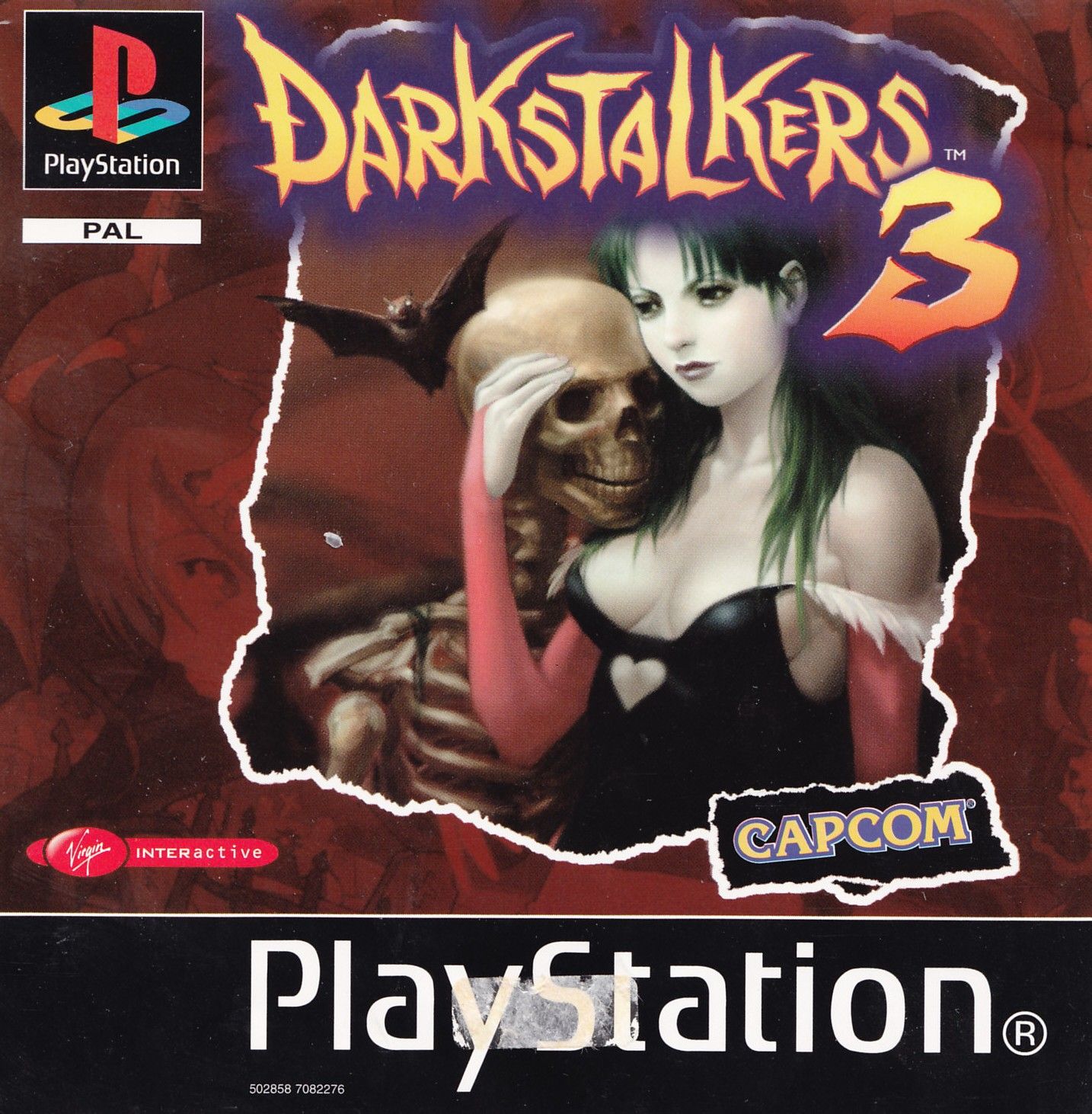 Portada de Darkstalkers 3 · PAL Europa