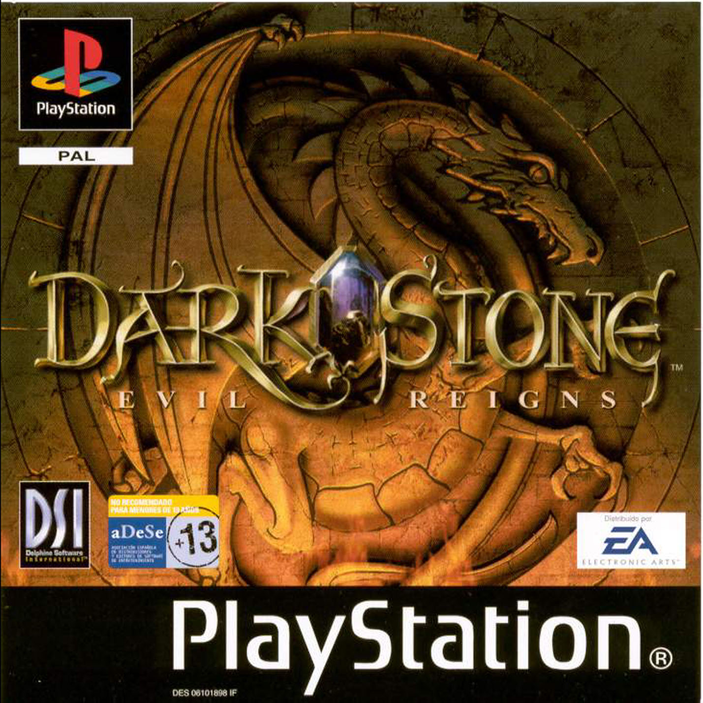 Portada de Darkstone Evil Reigns · GB