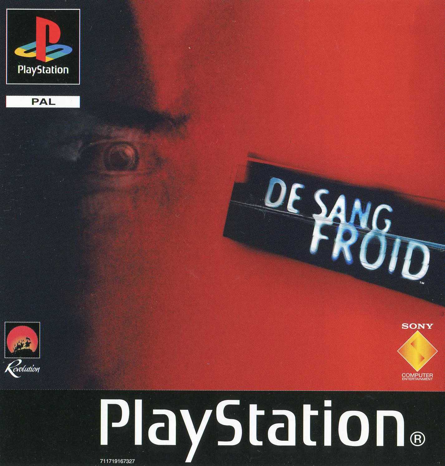 Portada de De Sang Froid · PAL Francia