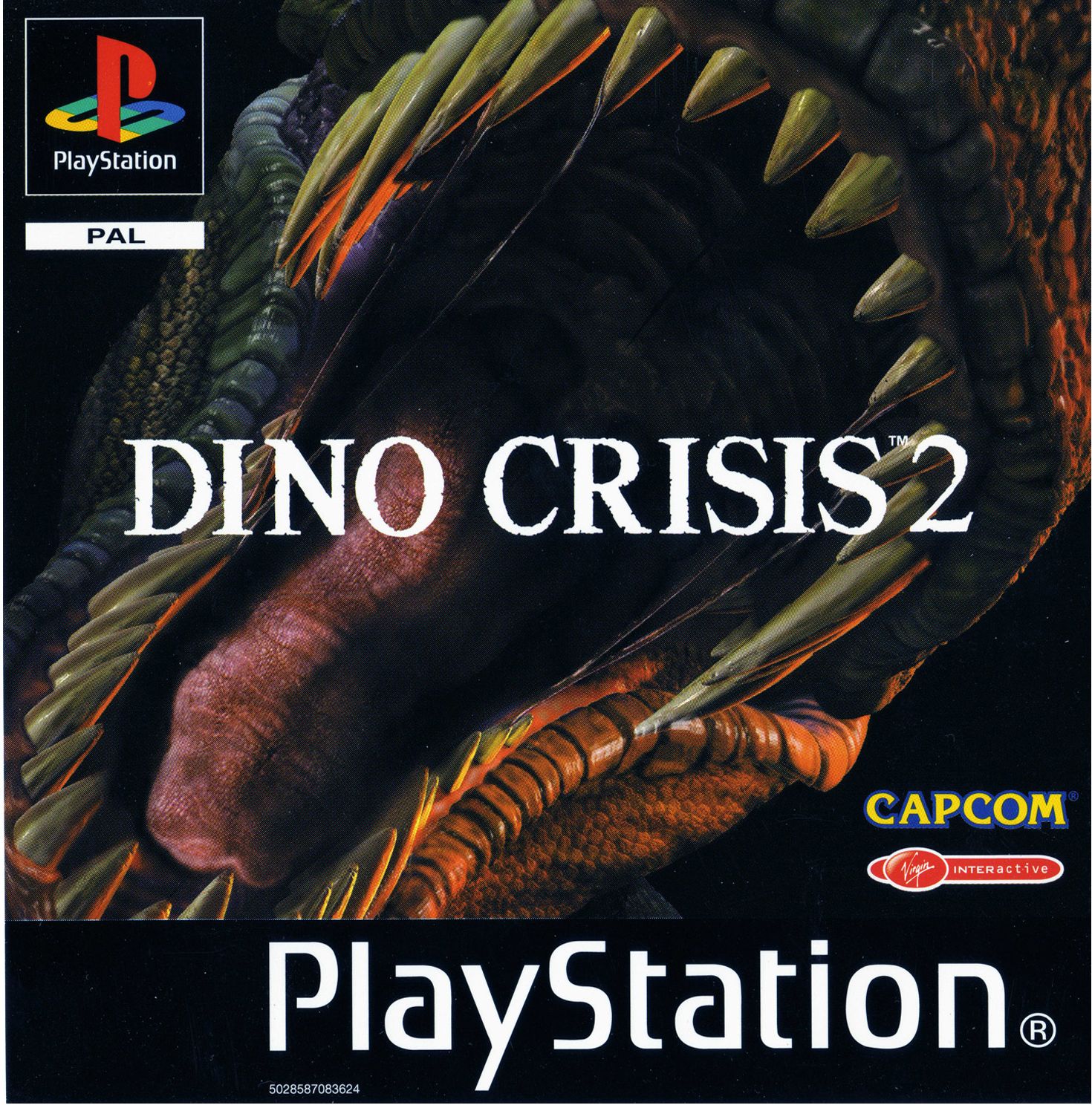 Portada de Dino Crisis 2 · PAL Francia