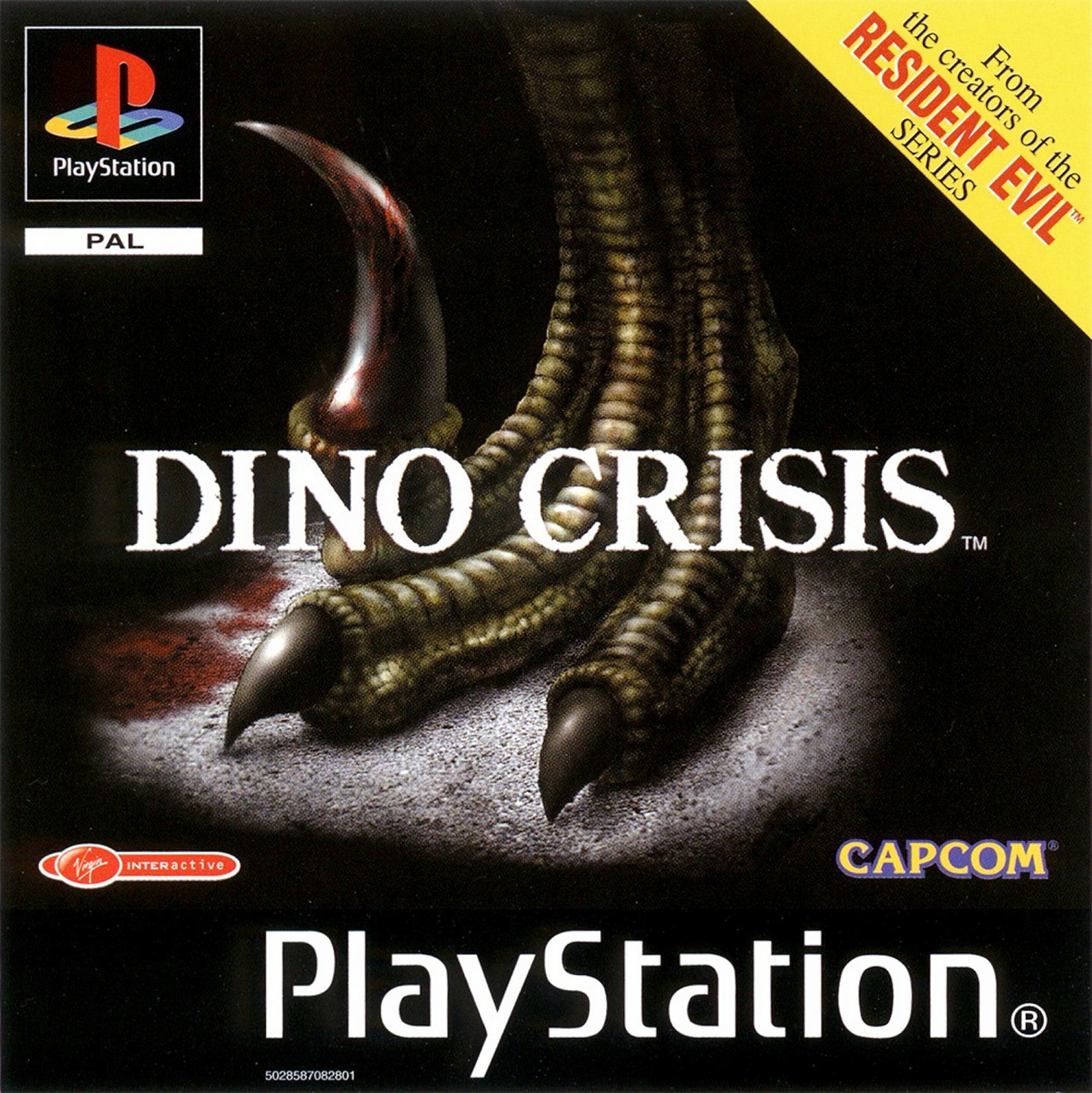Portada de Dino Crisis · PAL Europa