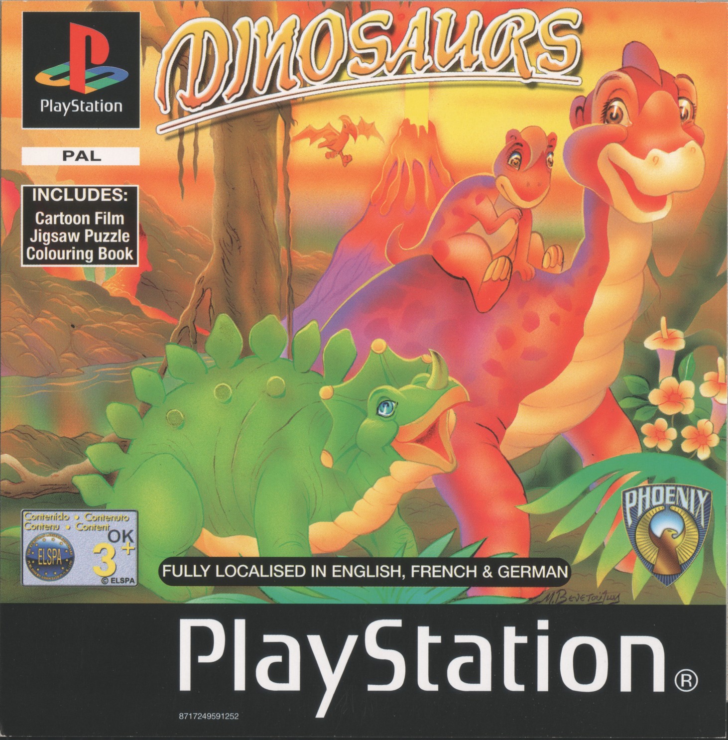 Portada de Dinosaurs · EU