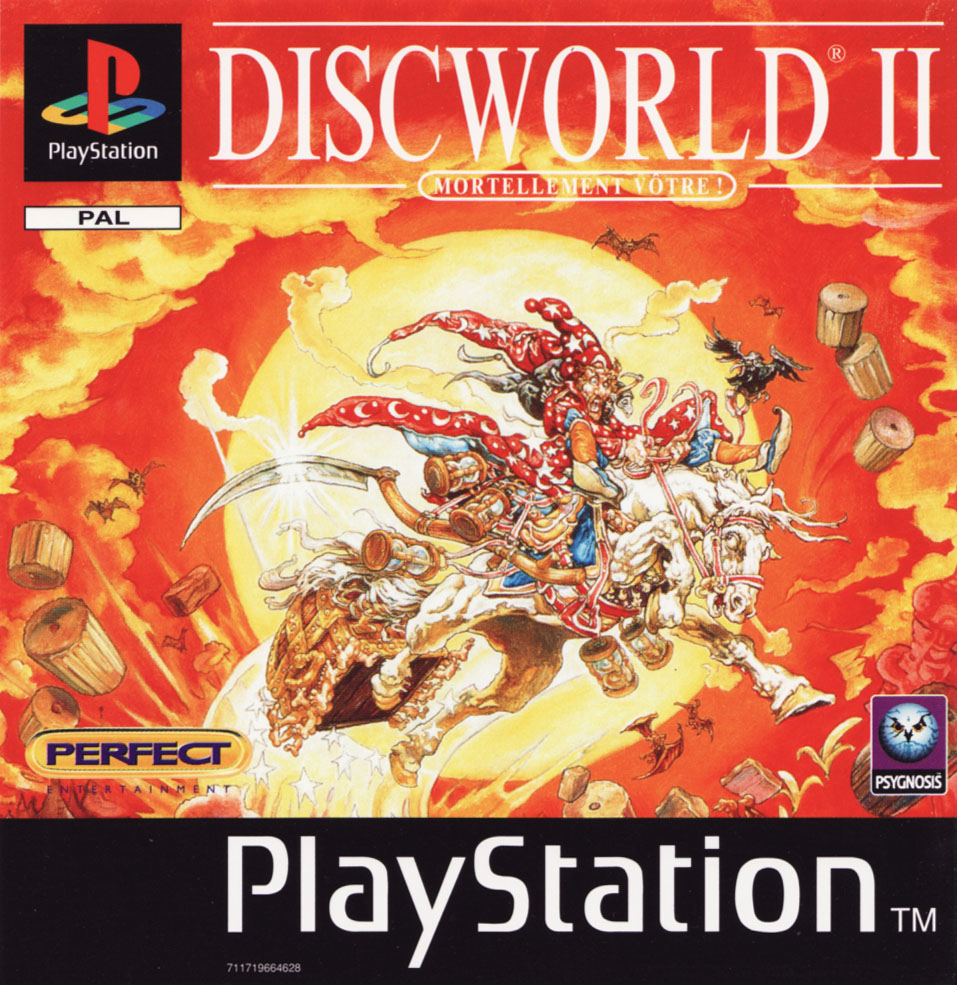 Portada de Discworld II - Mortellement Votre! · FR