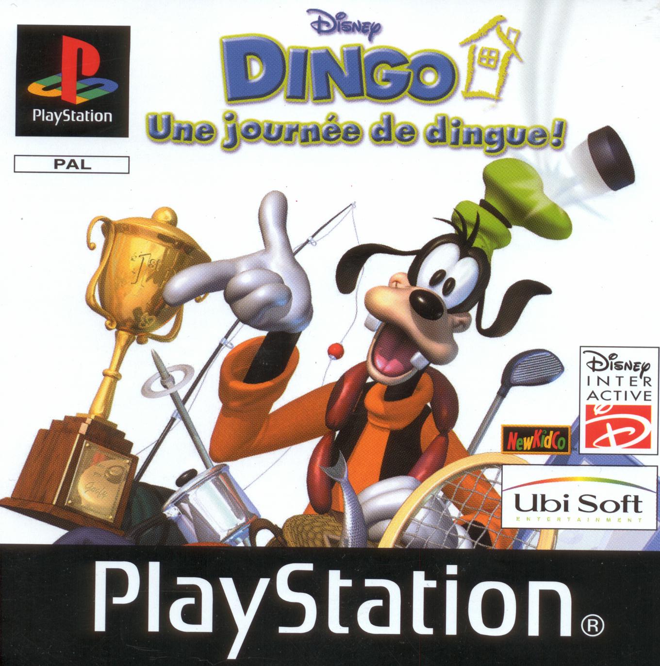 Portada de Disney's Dingo une Journée de Dingue! · PAL Francia