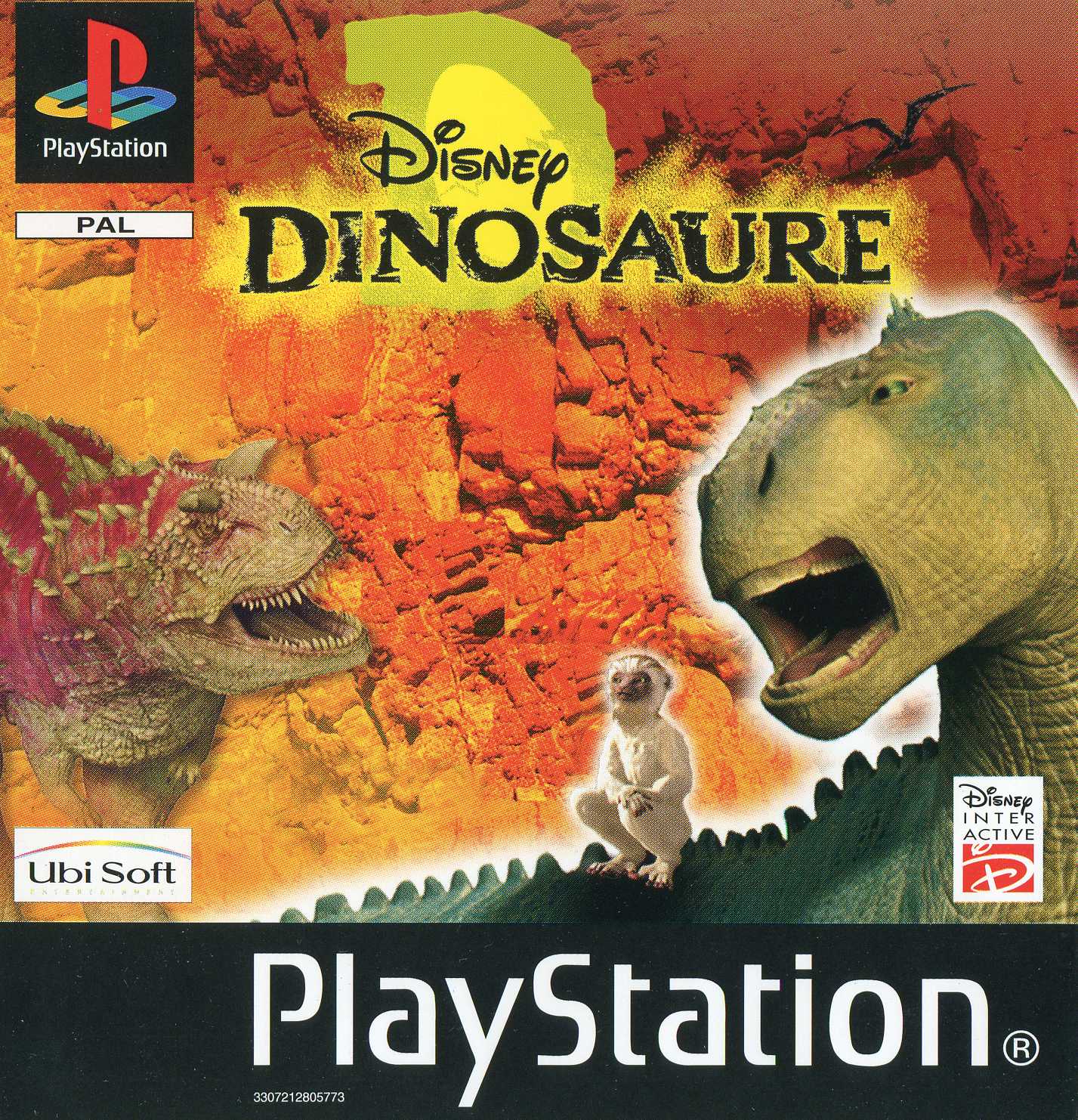 Portada de Disney's Dinosaure · PAL Francia