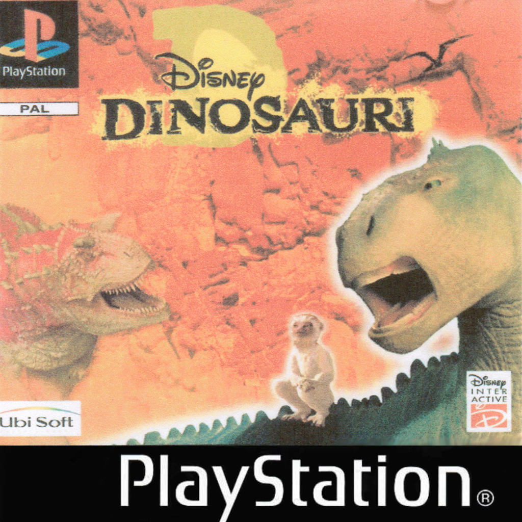 Portada de Disney's Dinosauri · PAL Italia