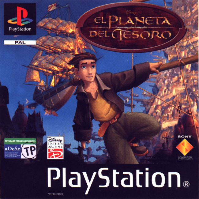 Portada de Disney's El Planeta del Tesoro · PAL España