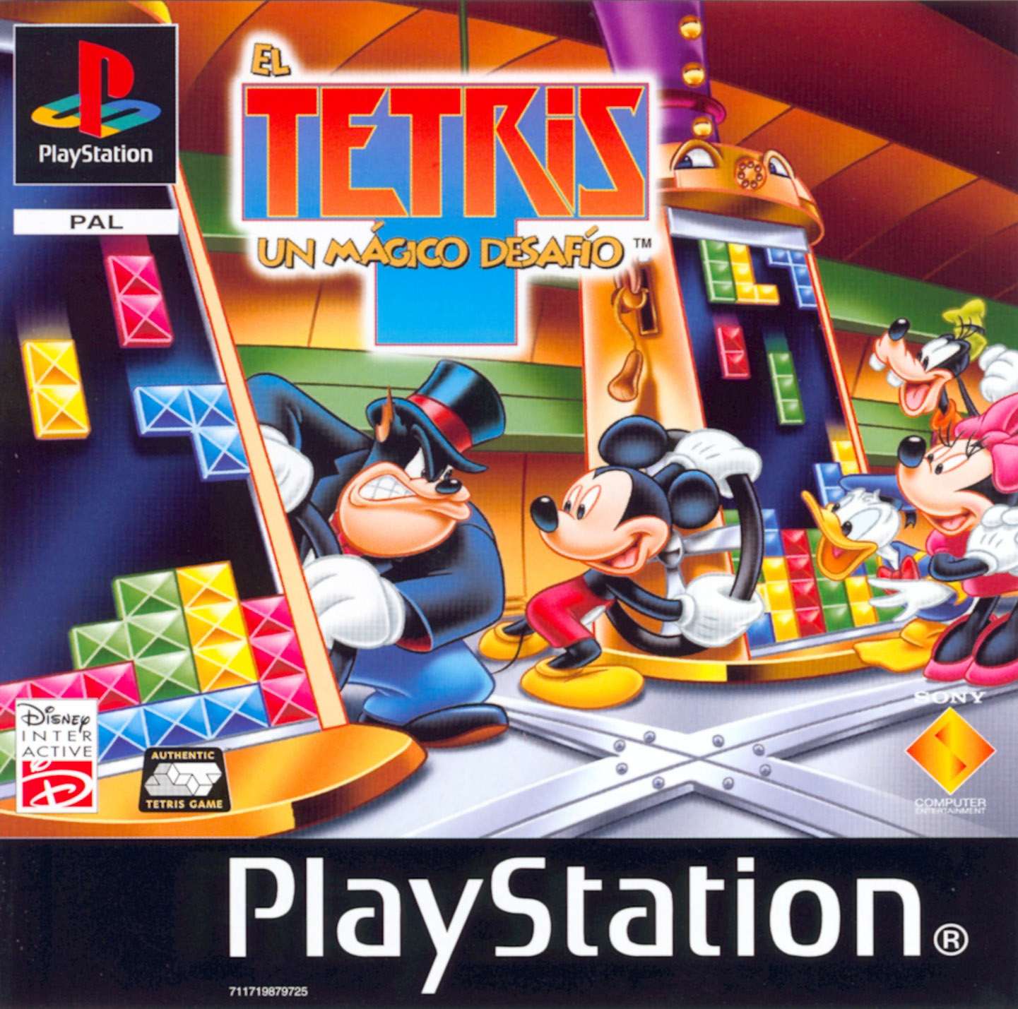 Portada de Disney's El Tetris un Magico Desafio · PAL España