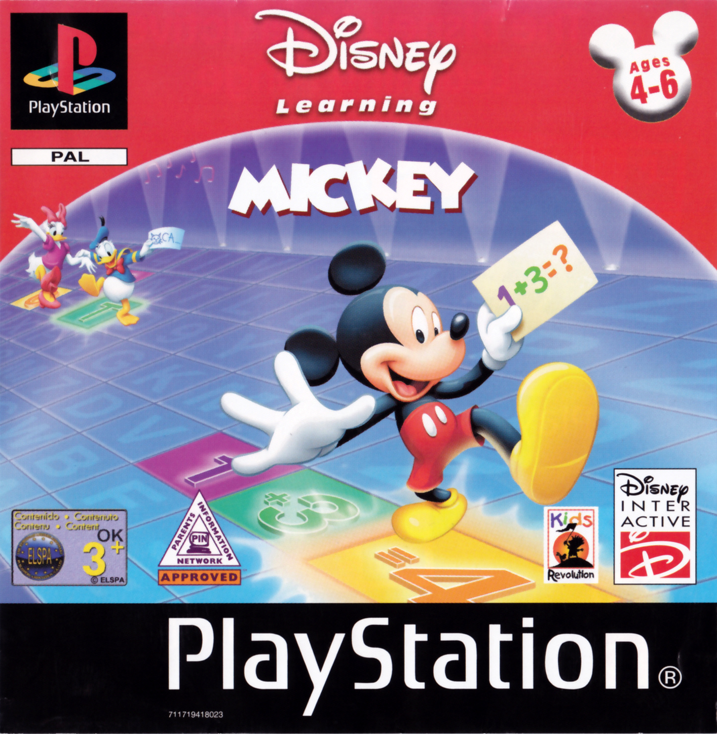 Portada de Disney Learning Mickey · EU