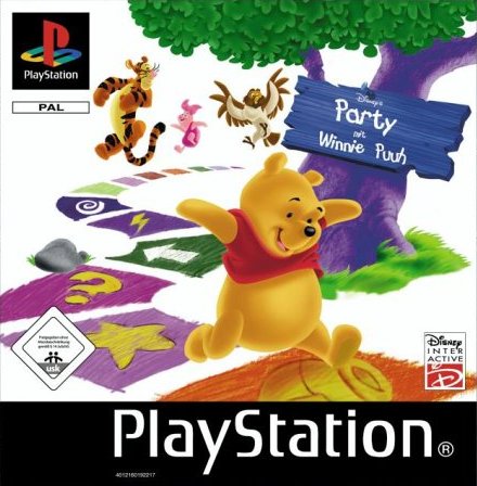 Portada de Disney's Party mit Winnie Puuh · PAL Alemania
