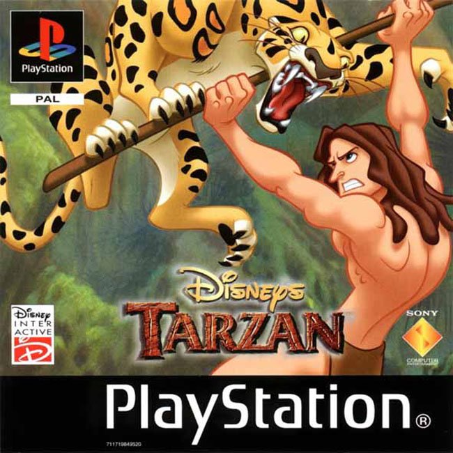 Portada de Disney's Tarzan · PAL Italia