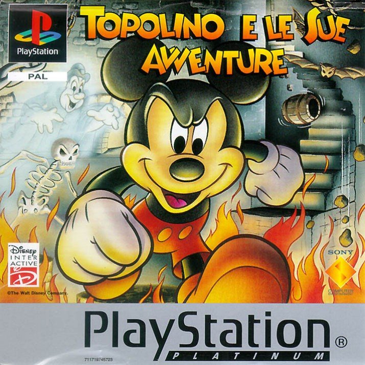 Portada · Platinum de Disney's Topolino e le sue avventure · IT