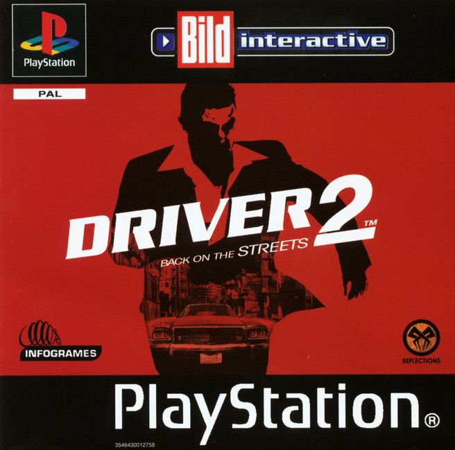 Portada de Driver 2 - Back on the streets · PAL Alemania