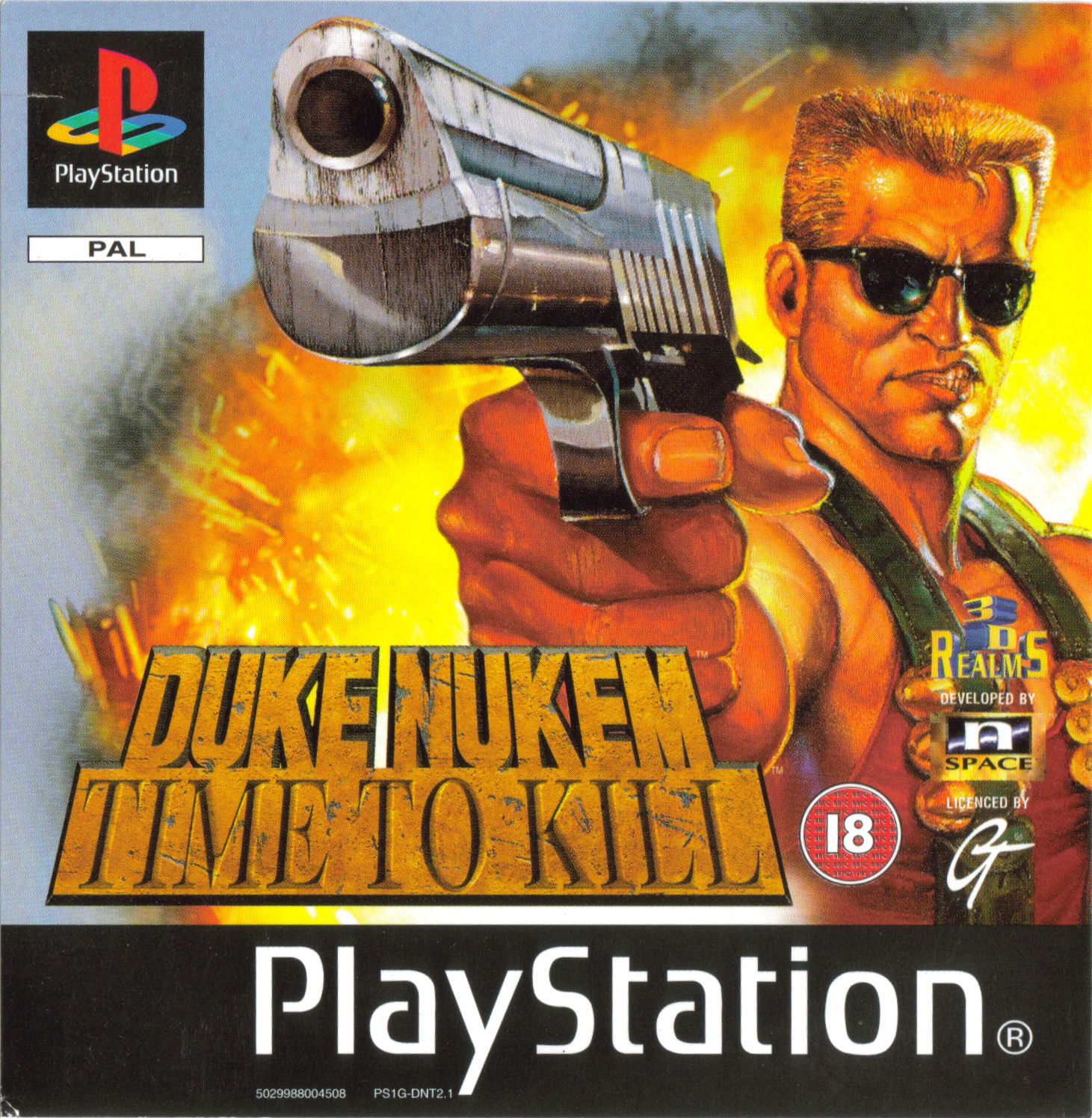 Portada de Duke Nukem - Time to Kill · PAL Europa