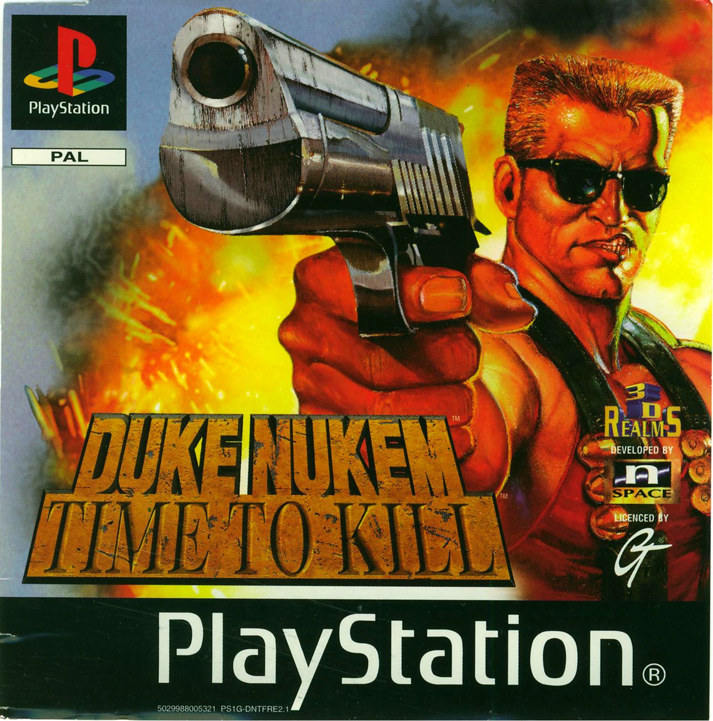 Portada de Duke Nukem - Time to Kill · PAL Francia